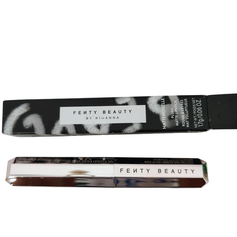 Fenty Beauty Matte Moiselle Plush Matte Lipstick Midnight Wasabi Green 0.06 oz.